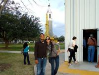 Fellipe Bastos conheceu o ônibus espacial