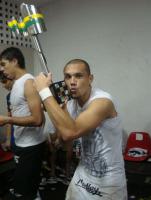 Marcel com a taça da Copa do Brasil de 2010