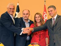 Roberto, Maurício, Patrícia e Peter: cariocas unidos nas negociações