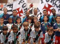 Equipe campeã da categoria Fraldinha (Sub-9).