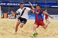 Vasco x Barcelona no Mundialito de Beach Soccer
