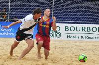 Vasco x Barcelona no Mundialito de Beach Soccer