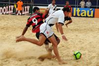Vasco x Flamengo no Mundialito de Beach Soccer