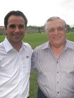 Rodrigo Caetano e Severino Otvio, vice de futebol do Sport