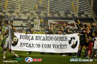 Faixa de apoio a Ricardo Gomes