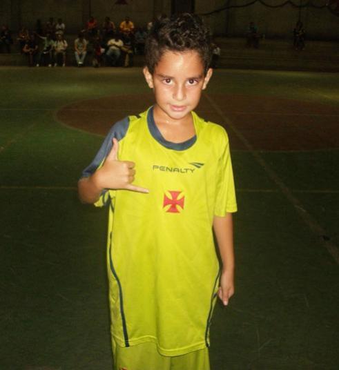 Agner, estrela do Futsal Sub-7 vascano