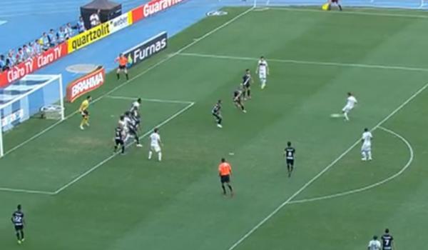 Lance do gol do Botafogo