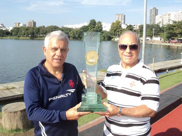 Joaquim da Costa Oliveira (diretor de remo) e Paulo Csar Mahomed Alli (vice-presidente de desportos nuticos)