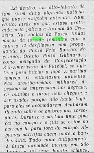 Feminina Camisa 12 Jornal do Brasil 1975