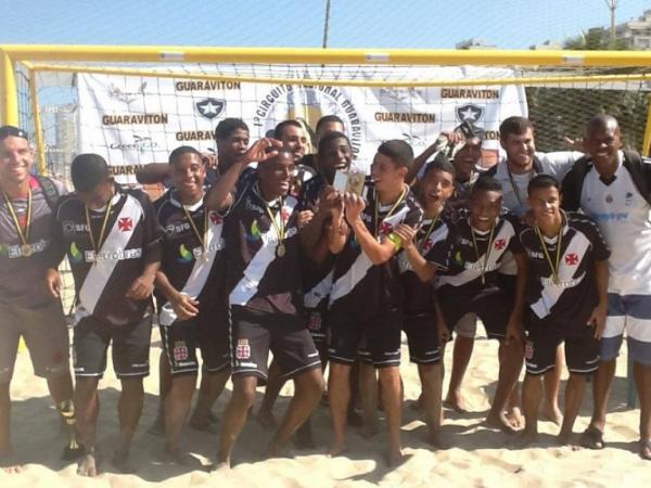 Vasco, campeo da Copa Guaraviton de Beach Soccer