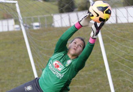 Julia Nobre, goleira do Vasco e da Seleo Brasileira Sub-17