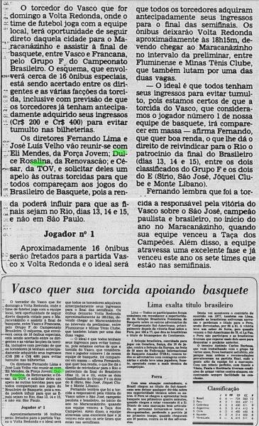 Fora Jovem, Renovasco e TOV Jornal do Brasil 1981