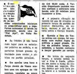 Fora Jovem e TOV Jornal O Globo 1977