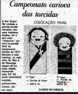 Torcida do Vasco 1977