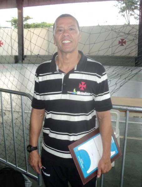 Marco Avellar, treinador do Futsal Sub-17 do Vasco