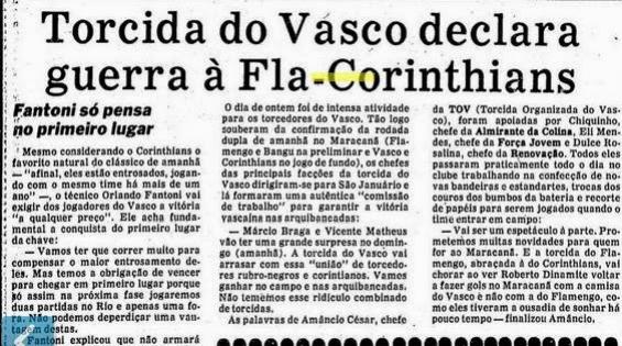 Fora Jovem, TOV, Almirante da Colina e TOV Jornal O Globo 1980