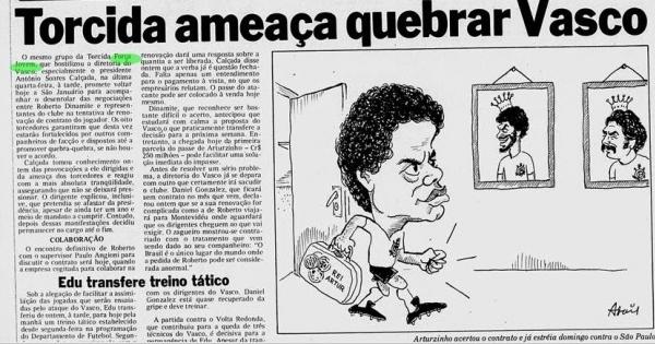 Fora Jovem Jornal ltima Hora 1984