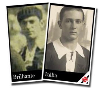 Brilhante e Itlia formaram a dupla da Seleo Brasileira na estreia da Copa de 1930