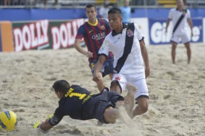 Mundialito Beach Soccer - Vasco 4 (1) x 4 (0) Barcelona-ESP - Mauricinho