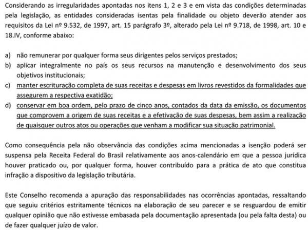 Consideraes finais do texto fazem referncia  legislao brasileira