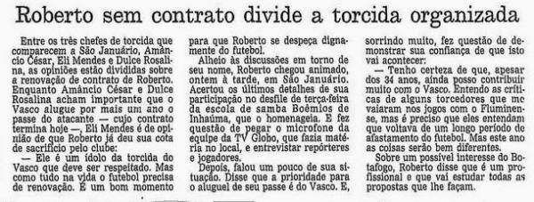 Fora Jovem Jornal O Globo 1989
