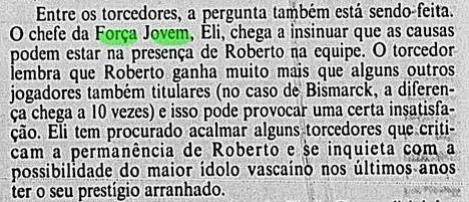 Fora Jovem Jornal do Brasil 1989