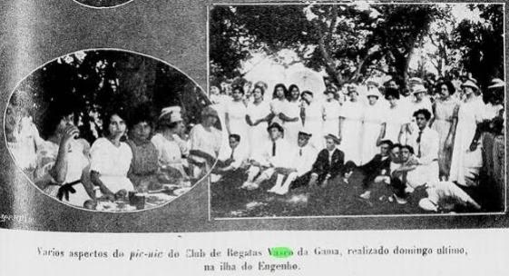 Torcida do Vasco Jornal das Moas 1920