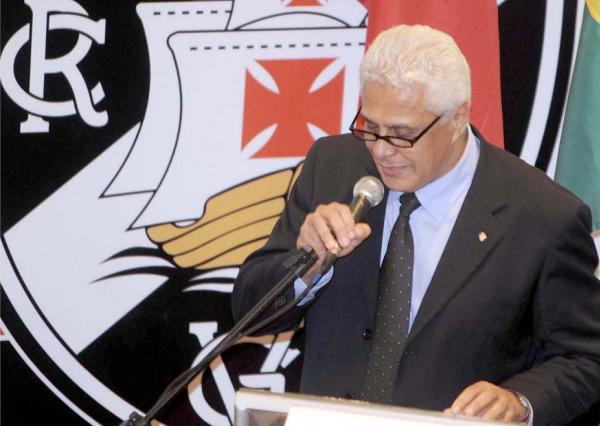 Roberto Dinamite como presidente do Vasco