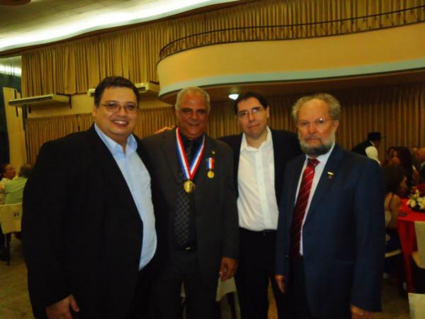 Leo Gonalves, Jos Henrique Ramos (pres. da Casa das Beiras), Ricardo Figueiredo e Francisco Moura