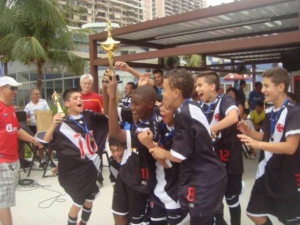 
Vasco se sagrou campeo da Copa Rio Sub-13 de Futebol 7