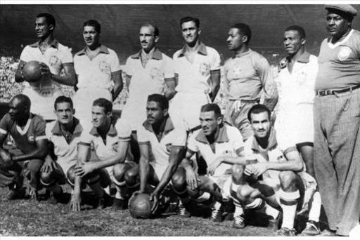 Brasil 4 x 0 Mxico: 6 vascanos na Seleo na estreia na Copa do Mundo de 1950