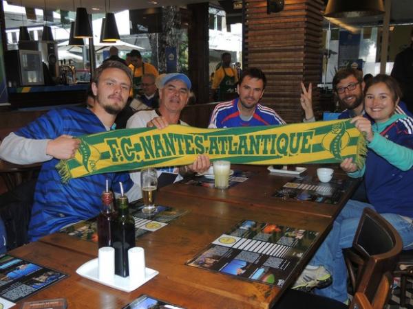 Franceses de Nantes se encontraram em restaurante de Porto Alegre