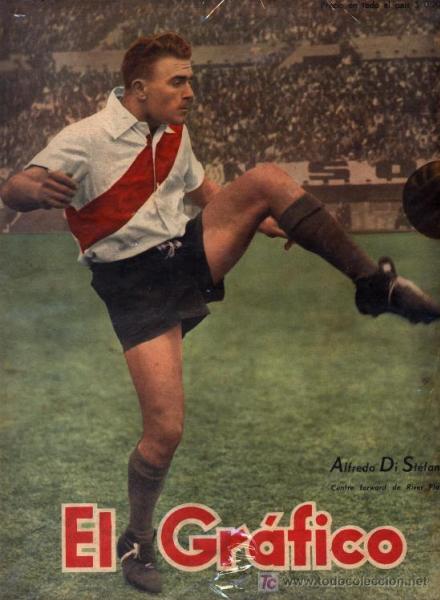 Di Stfano no River Plate na dcada de 1940