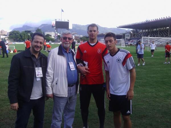 Mrio Nogueira, Peralta, Neuer e Ozil