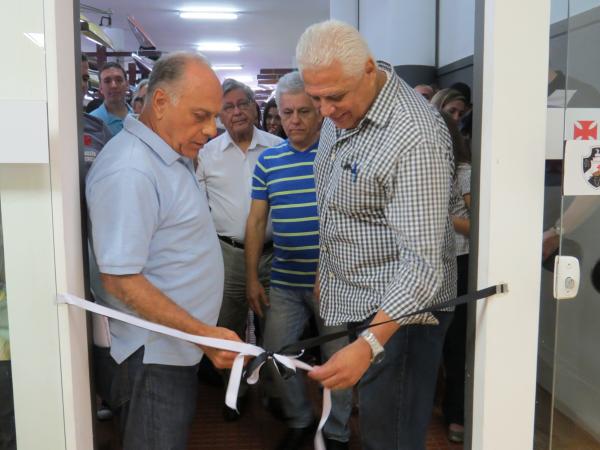 Presidente Roberto Dinamite inaugurou a nova academia na Sede da Lagoa