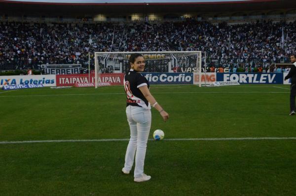 Roberta Normando marcou seu primeiro gol em So Janurio