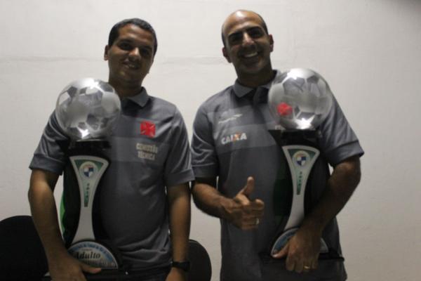 Danilo e Marcelo: responsveis pelo desempenho do Futsal