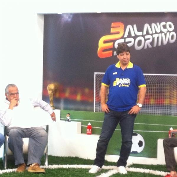 Eurico Miranda no programa Balano Esportivo da CNT Rio