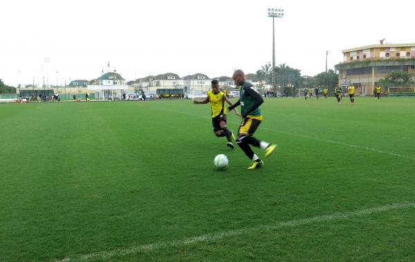 Anderson Salles marcou um dos gols da vitria dos reservas em jogo-treino