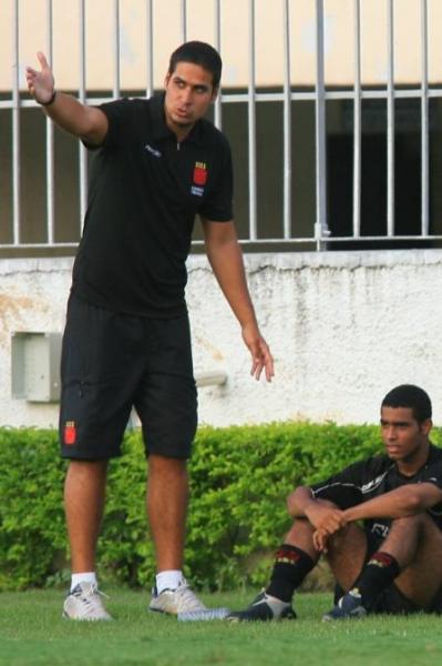 lvaro Miranda em sua passagem anterior pela base do Vasco