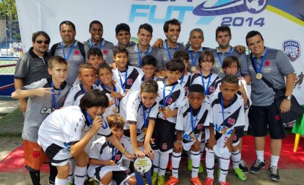 Vasco conquistou o Campeonato Carioca de Futebol 7 sub-09