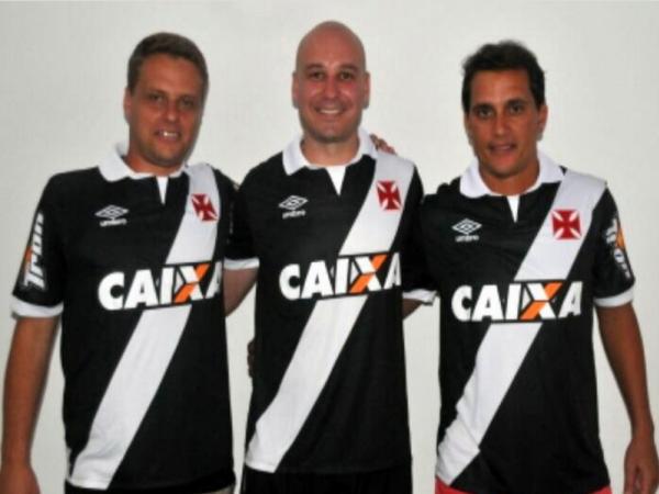 Marcio Campos, Rogrio Correa e Pablo Moreno, novos integrantes da comisso tcnica do Vasco