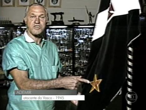 Ademir explica motivo da 1 estrela na bandeira do Vasco