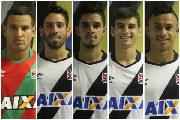 Gabriel, Richard, Kadu, Ricardo e Mrcio: Sub-20 tem a melhor defesa do Estadual