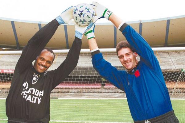 Wagner e Carlos Germano fizeram parte de times vitoriosos na histria de Botafogo e Vasco