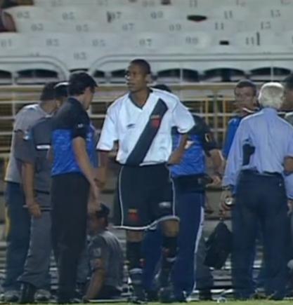 Cadu na final Vasco 2 x 1 Fluminense em 2003