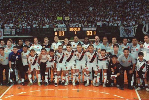 Equipe do Vasco do ano de 2000  considerada uma das melhores j montadas na histria do futsal brasileiro