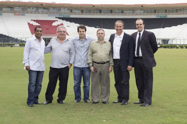 Conselheiro Nilton, Francisco Vilanova, Marco Antnio Neves Cabral, Ricardo Vasconcellos, Cyro Delgado e Rafael Thompson de Farias (Da esquerda para direita)