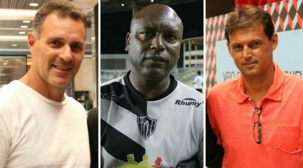 Todos ex-Vasco, Carlos Germano, Clio Silva e Sorato vo se reencontrar fora de campo, na Copa Esprito Santo 2015, no duelo entre Atltico-ES e Doze
