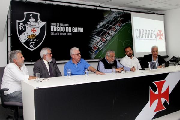 Jos Luis Moreira, Silvio Godi, Fernando Horta, Eurico Miranda, Sandro Leite e Egas Manoel
